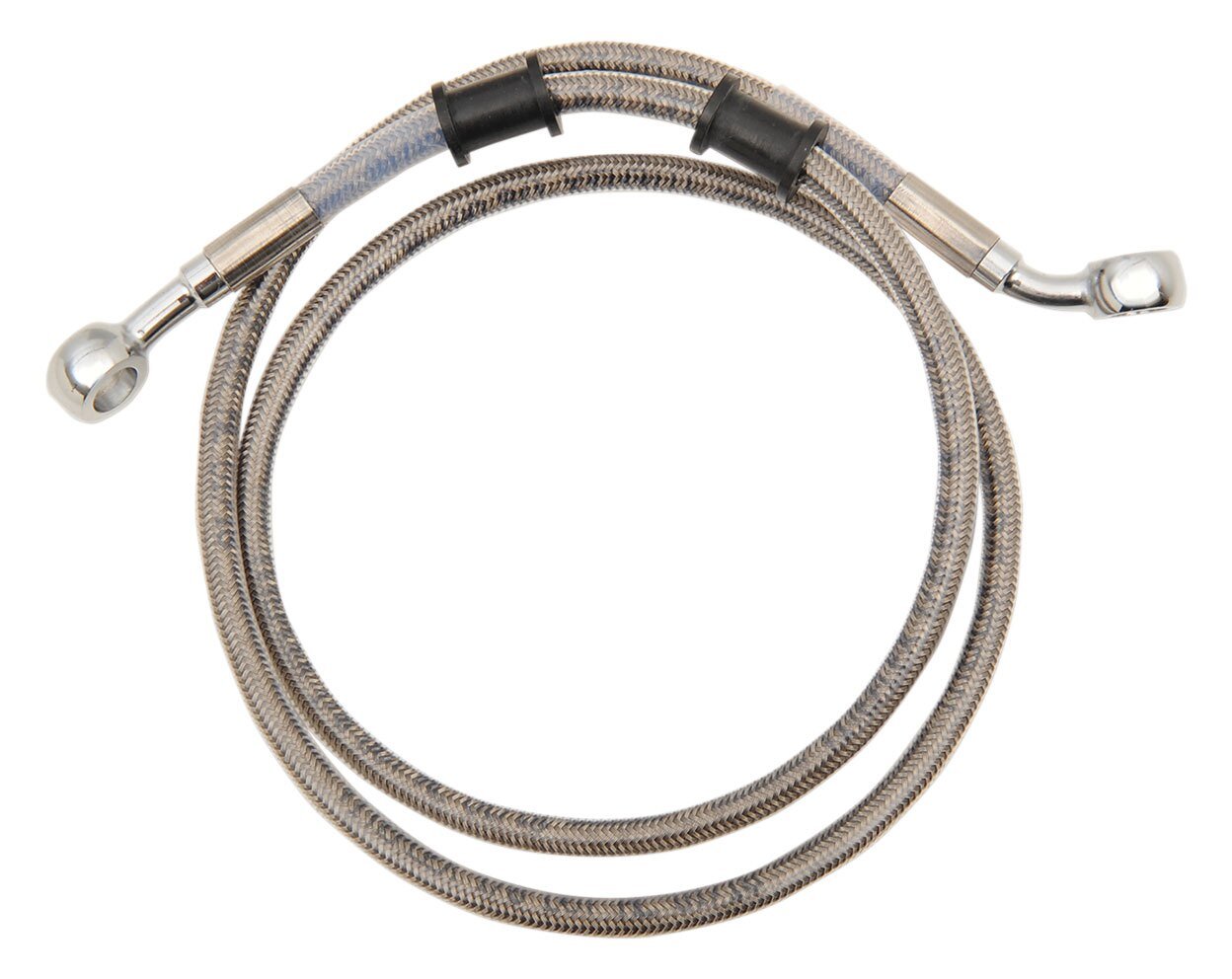 Drag Specialties Extended Front Brake Line Kit For Non-ABS Harley