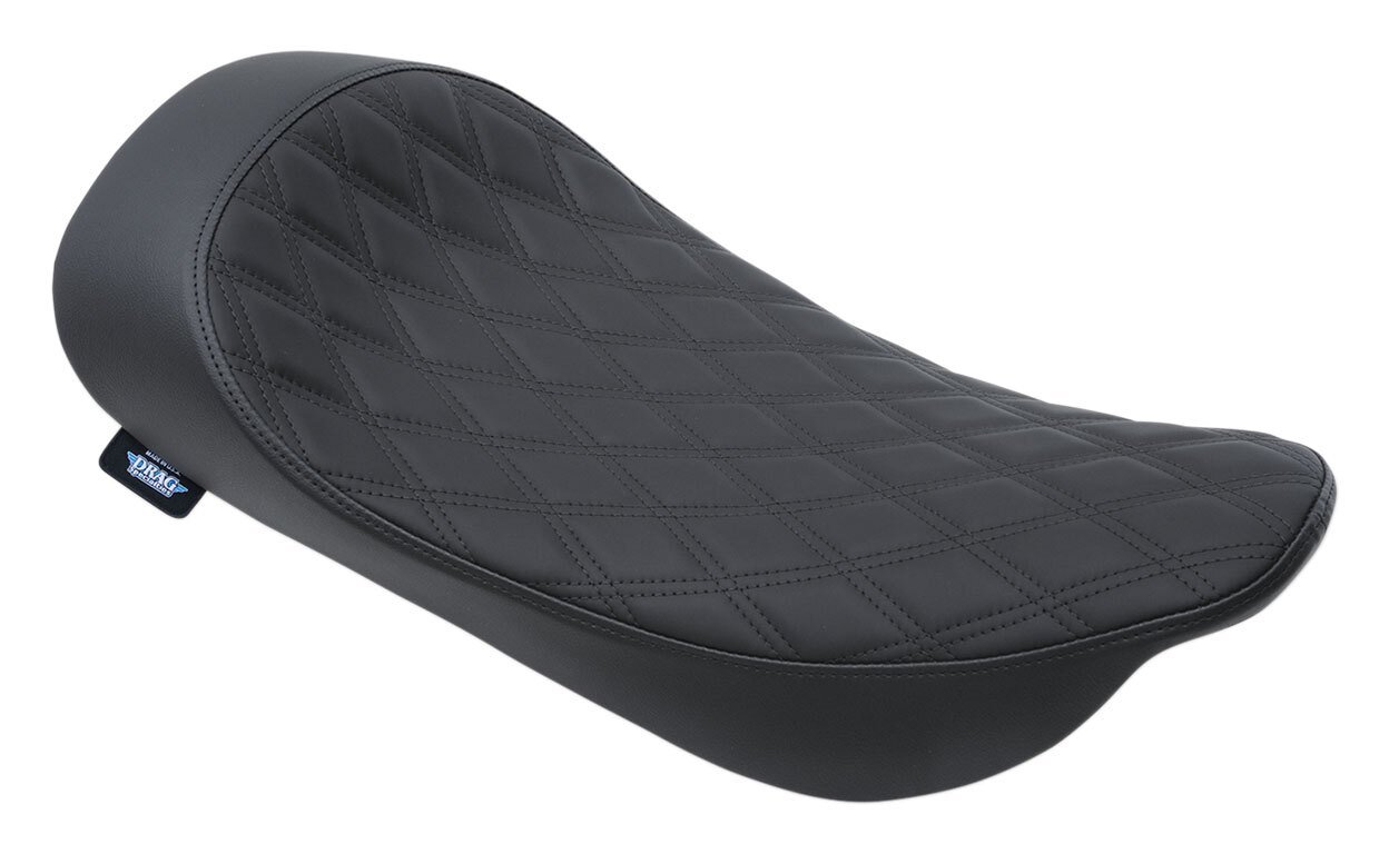Drag Specialties EZ-On Low Profile Forward Solo Seat For Harley - Image 2