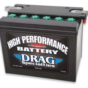Drag Specialties YHD12 High Performance Conventional Battery For Harley FL / XL 1965-1984