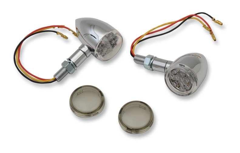 Drag Specialties LED Mini Deuce Bullet Turn Signals - Image 2
