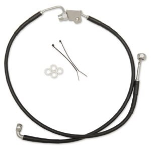 Drag Specialties Rear Brake Line Kit For Non-ABS Harley