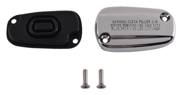 Drag Specialties Rear Master Cylinder Cover For Harley