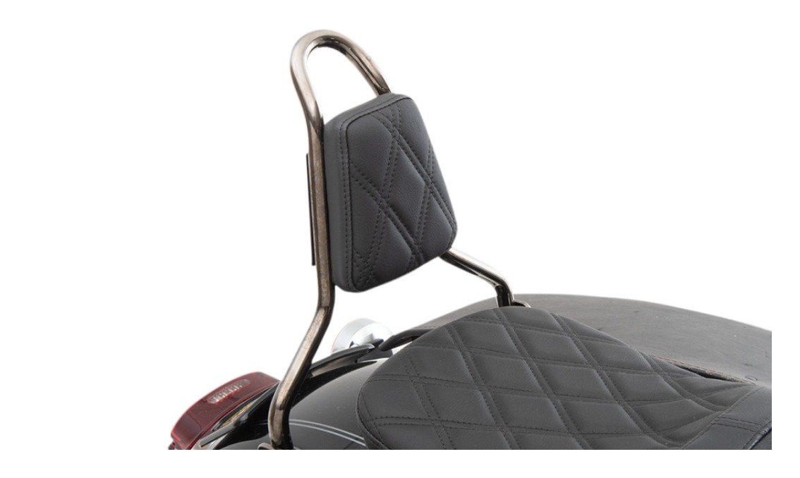 Drag Specialties Tapered Backrest Pad For Round Sissy Bar - Image 3