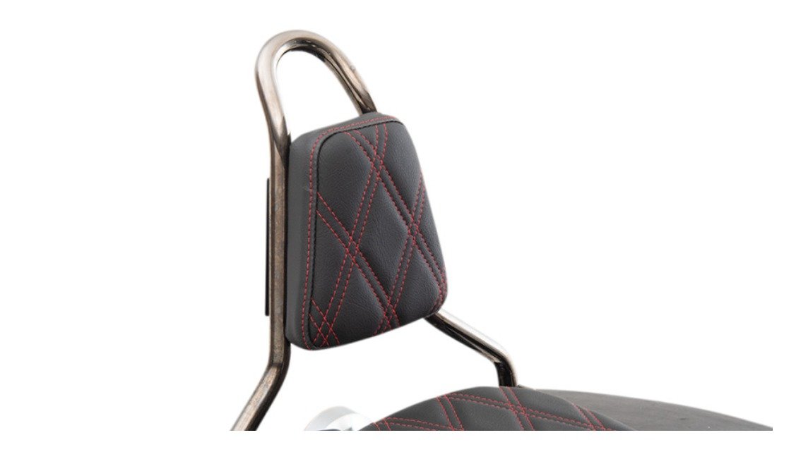 Drag Specialties Tapered Backrest Pad For Round Sissy Bar - Image 5