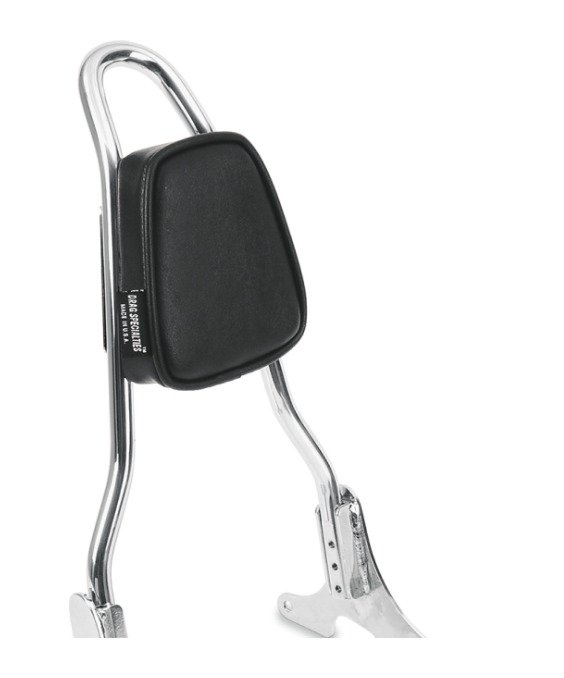 Drag Specialties Tapered Backrest Pad For Round Sissy Bar