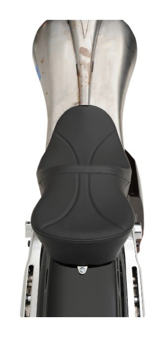 Drag Specialties Yaffe Razorback / Low Profile Touring Seat For Harley Touring 2010-2025 - Image 3