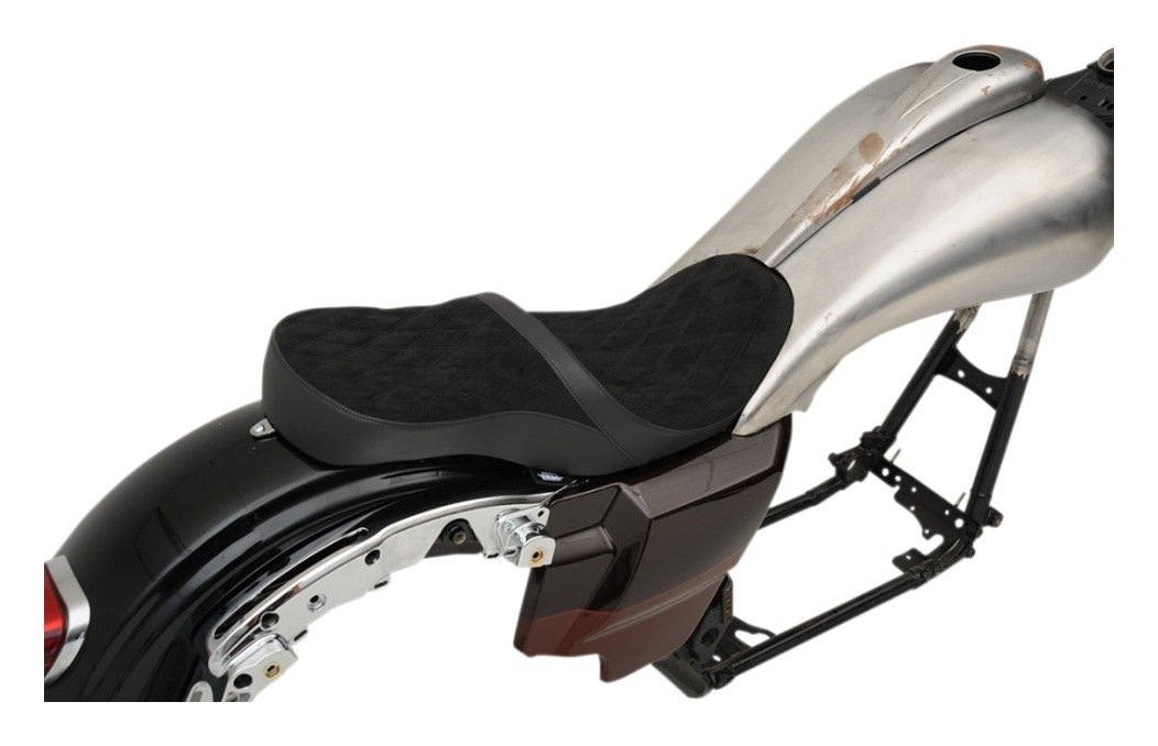 Drag Specialties Yaffe Razorback / Low Profile Touring Seat For Harley Touring 2010-2025 - Image 4