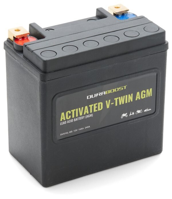 Duraboost V-Twin Activated AGM Battery For Harley
