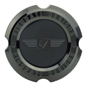 Figurati Designs Stainless Steel Knurled Magnetic Oil Dipstick For Harley