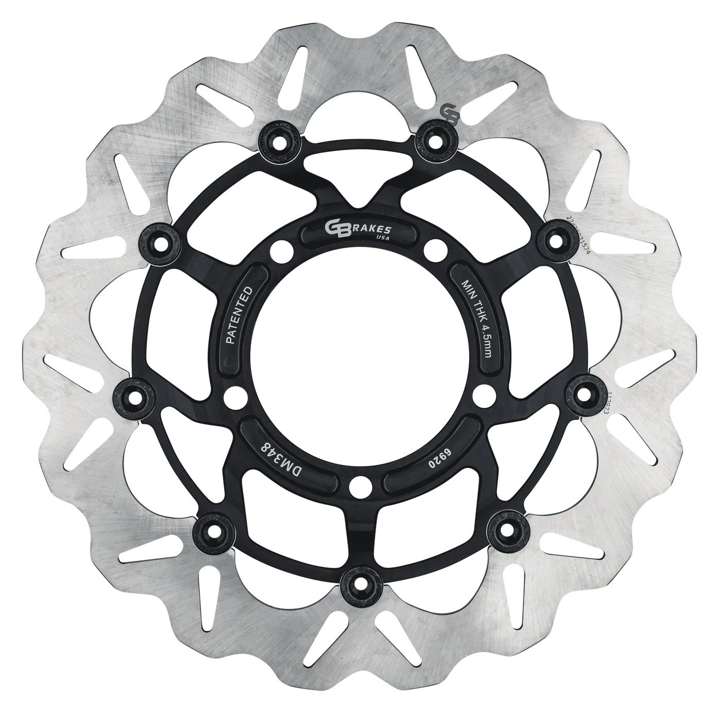GBrakes Front Floating Wave Rotor - Image 2
