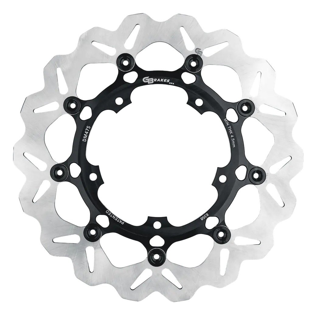 GBrakes Front Floating Wave Rotor