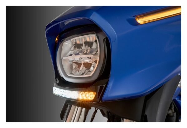 Ciro GOAT-E Headlight Accent With Turn For Harley Street Glide 2023-2026