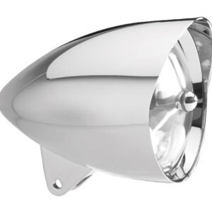 Headwinds 5 3/4" Smooth Concours Mariah Rocket Headlight Housing For Harley 1980-2010