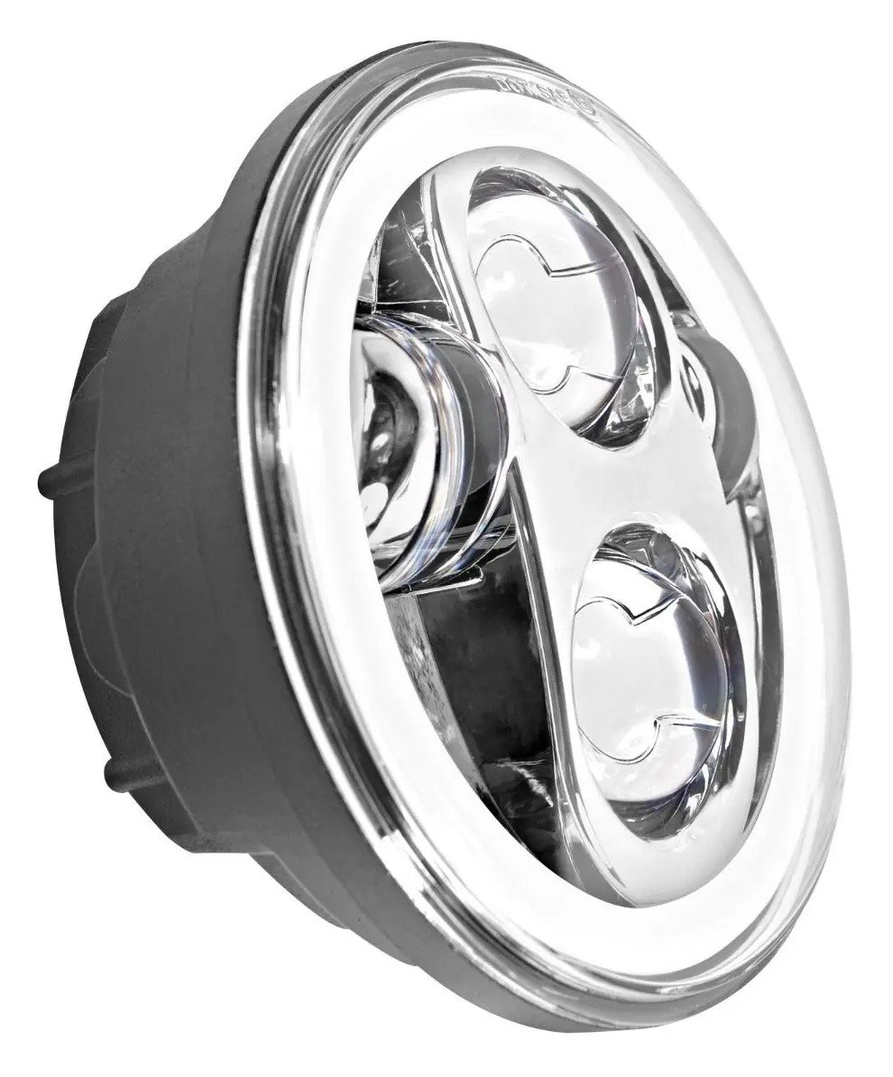 HogWorkz 5 3/4" LED Halomaker Headlight For Harley Softail 2018-2026 - Image 5
