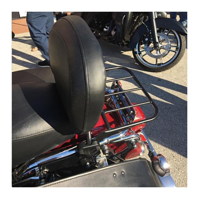 HogWorkz Detachable Sissy Bar With Backrest And Luggage Rack For Harley - Image 5
