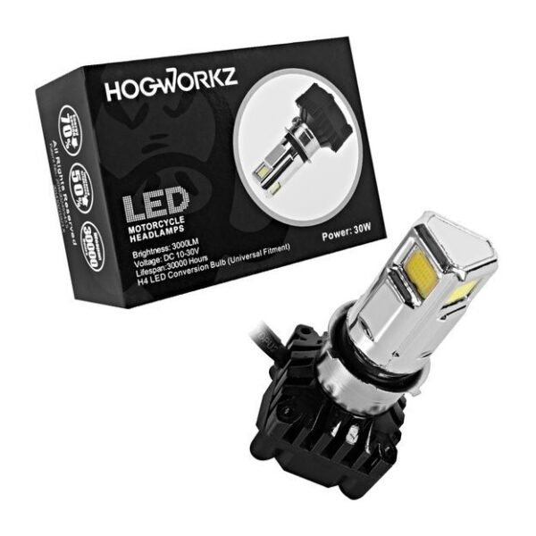 HogWorkz H4 LED Headlight Bulb