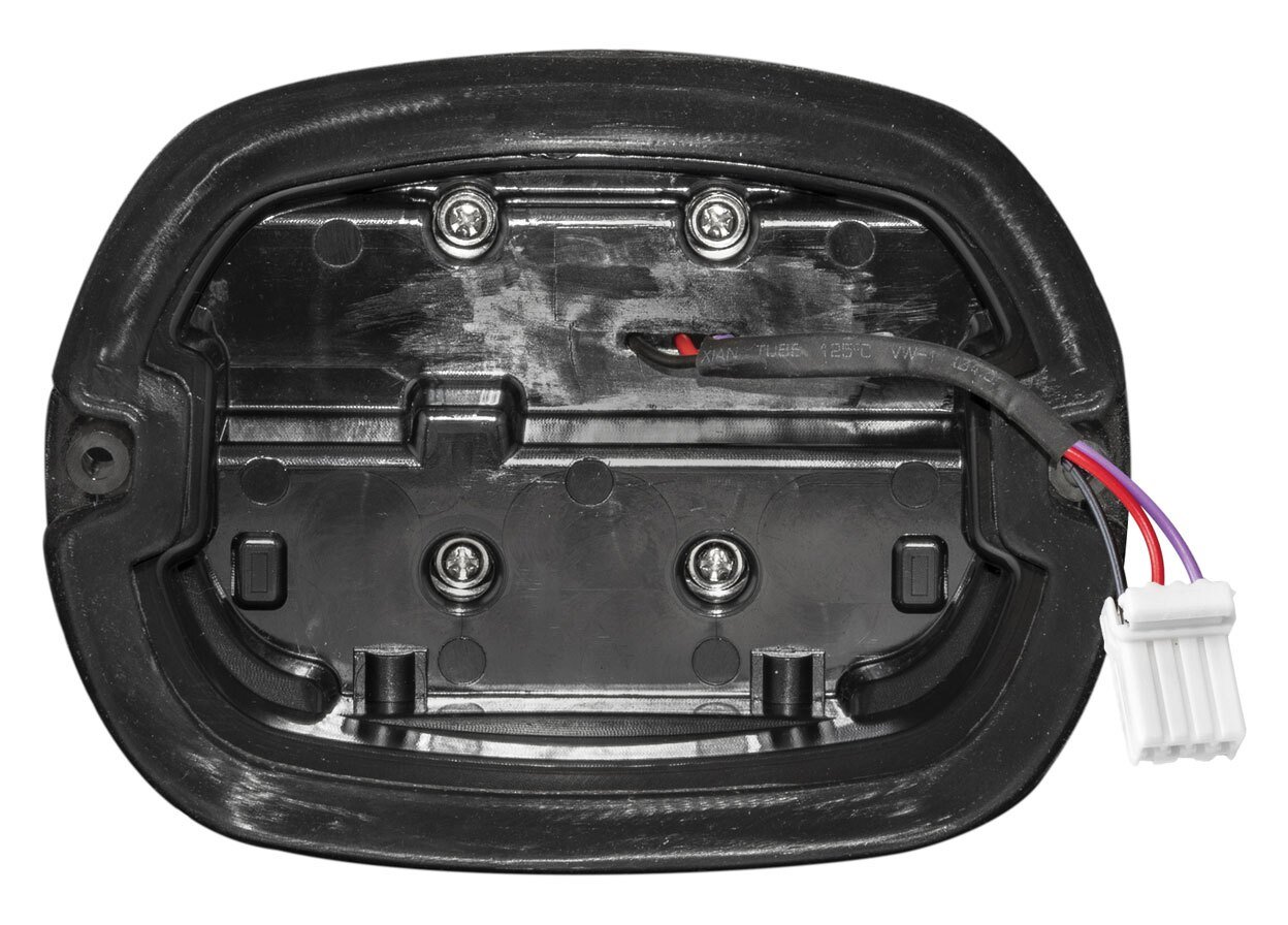 HogWorkz Ignitez Black/Smoke Led Taillight With Plate Light For Harley 1999-2026 - Image 6