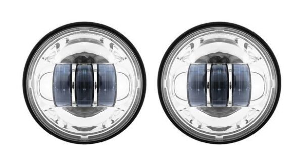 HogWorkz LED 4 1/2" Passing Lamps For Harley