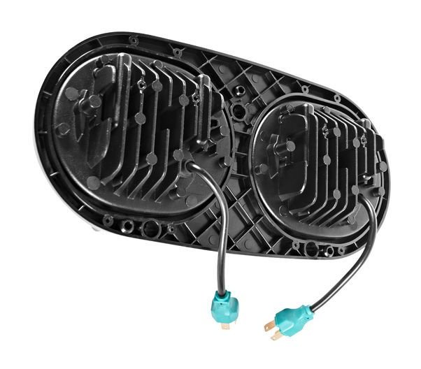 HogWorkz LED Dual Headlights For Harley Road Glide 1998-2013 - Image 7