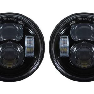 HogWorkz LED Headlights For Harley Fat Bob 2008-2017