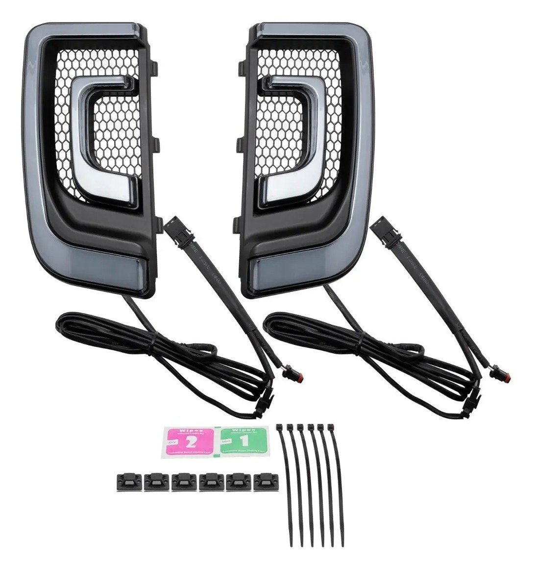 HogWorkz Lumipro LED Lower Fairing Inserts For Harley Touring 2014-2026 - Image 3
