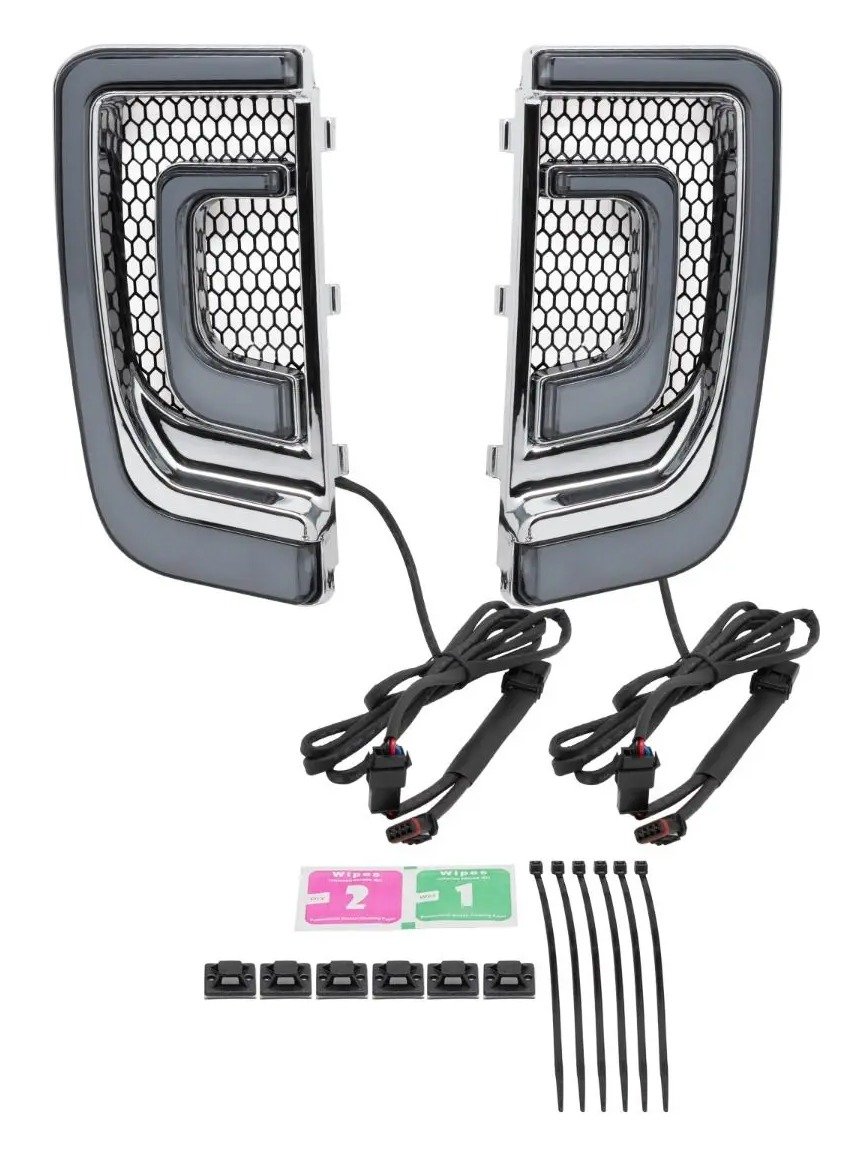 HogWorkz Lumipro LED Lower Fairing Inserts For Harley Touring 2014-2026 - Image 7
