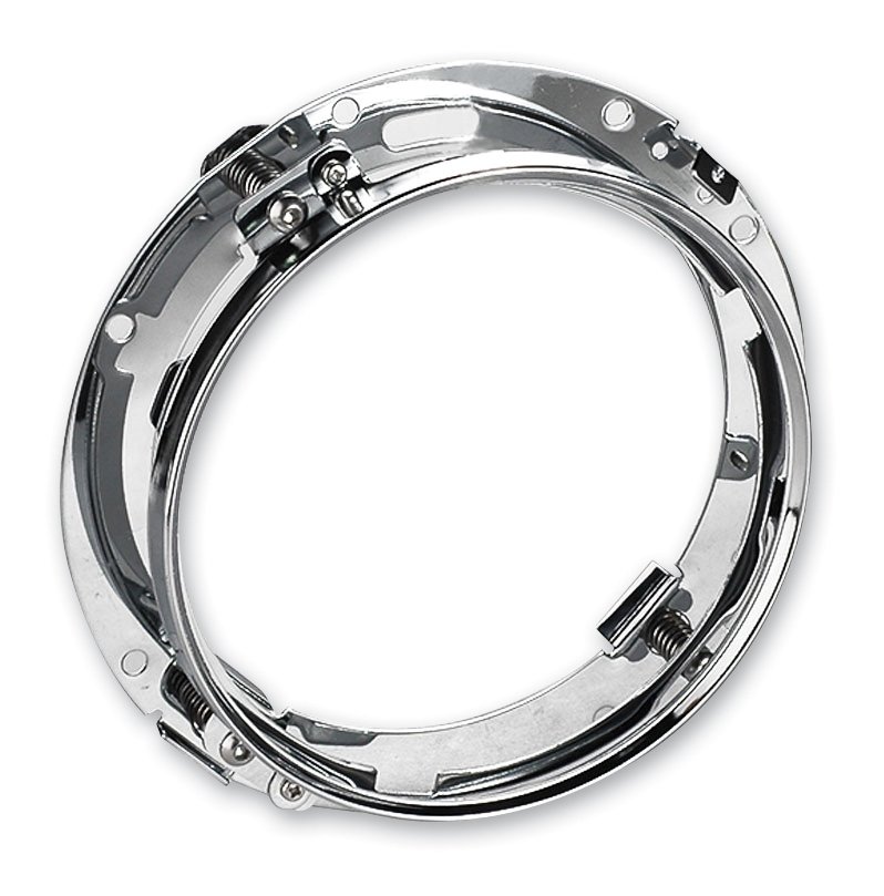 HogWorkz Mounting Bracket & Ring For 7" LED Headlights For Harley Touring 1994-2013 - Image 4