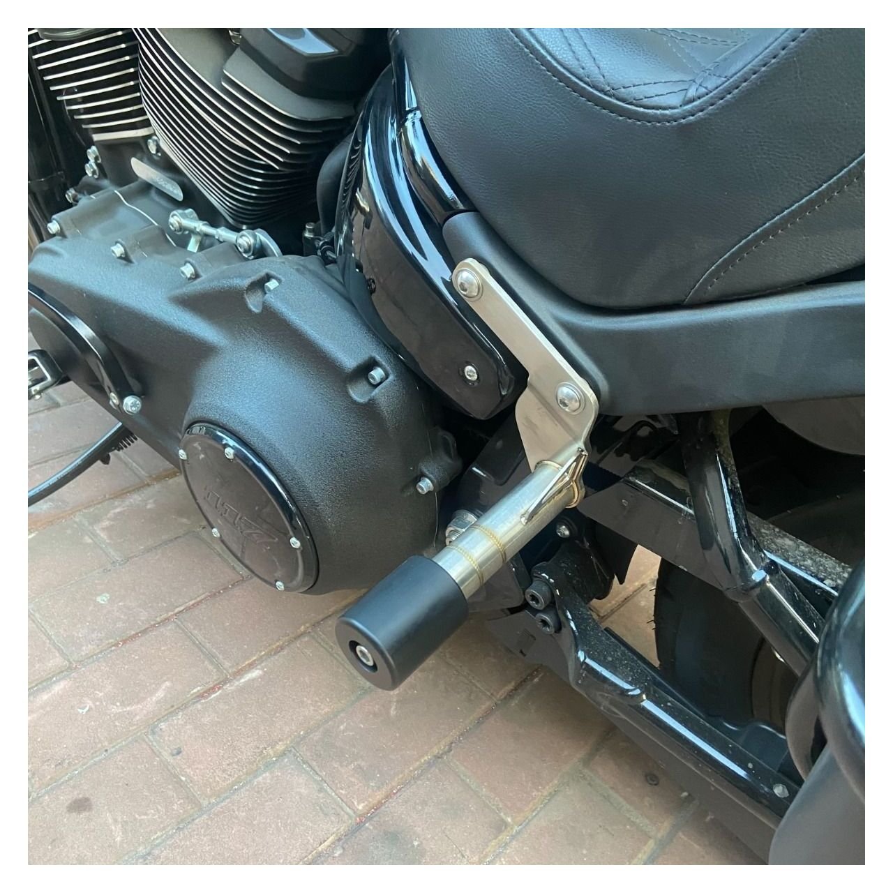 HogWorkz Passenger Peg Crash Bar / Frame Slider For Harley Softail 2018-2026 - Image 7