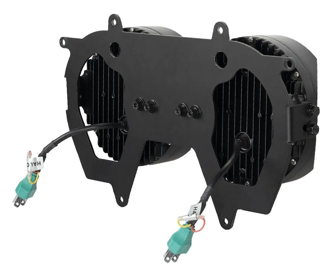 HogWorkz Sabertooth Performance LED Headlight For Harley Road Glide 2015-2025 - Image 5