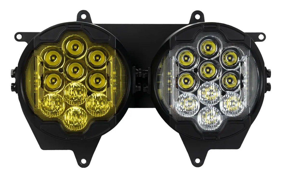 HogWorkz Sabertooth Performance LED Headlight For Harley Road Glide 2015-2025