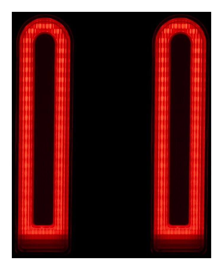 HogWorkz Fuze LED Saddlebag Filler Inserts For Harley Touring 2014-2025 - Image 6
