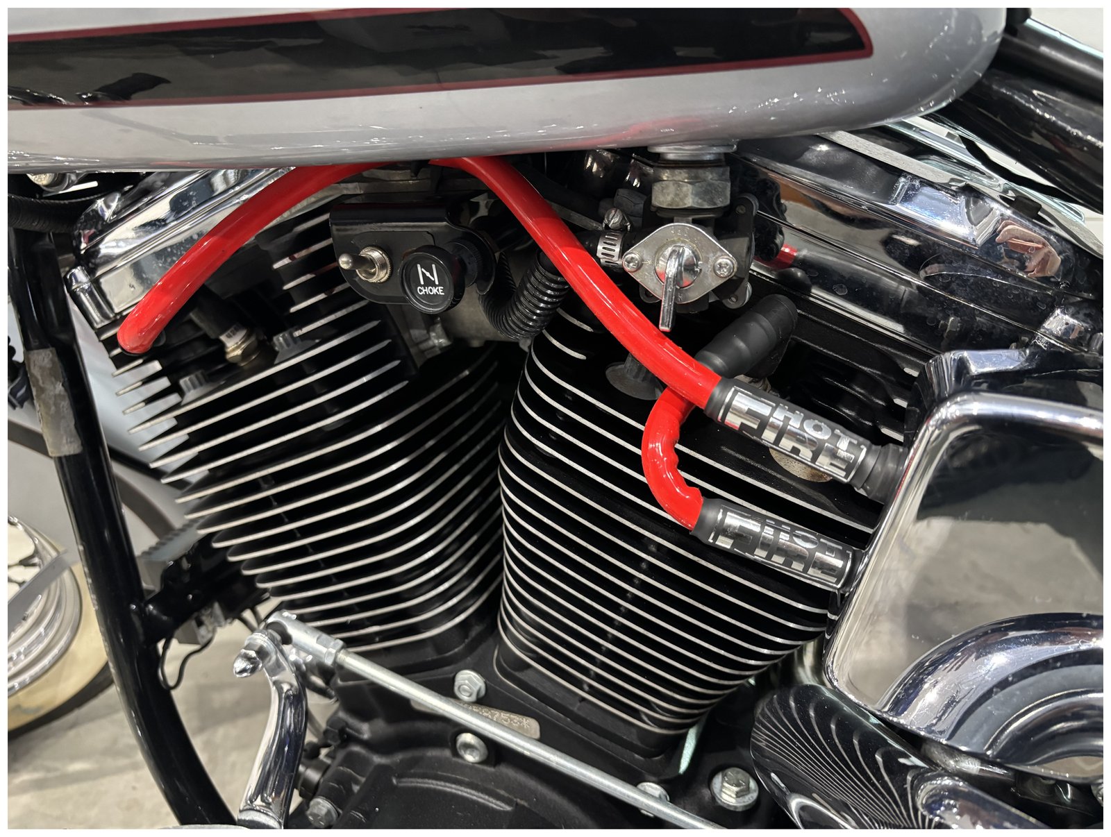 Hot Fire High Performance Spark Plug Wire Set For Harley 1980-1999 - Image 3
