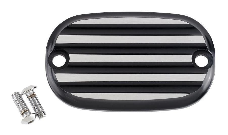 Joker Machine Finned Rear Master Cylinder Cover For Harley Big Twin 1999-2017