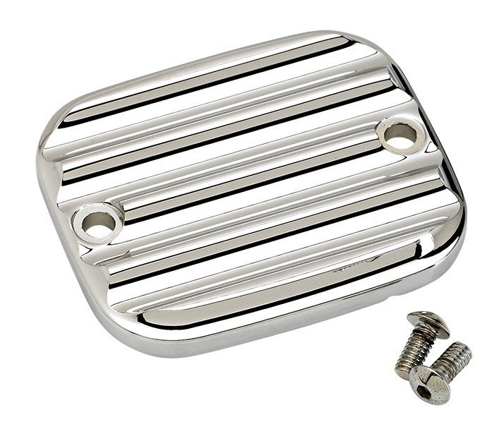 Joker Machine Finned Front Brake Master Cylinder Cover For Harley - Image 6