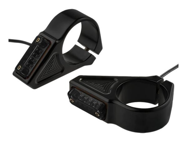 Joker Machine Rectangle Fork Mount LED Turn Signals