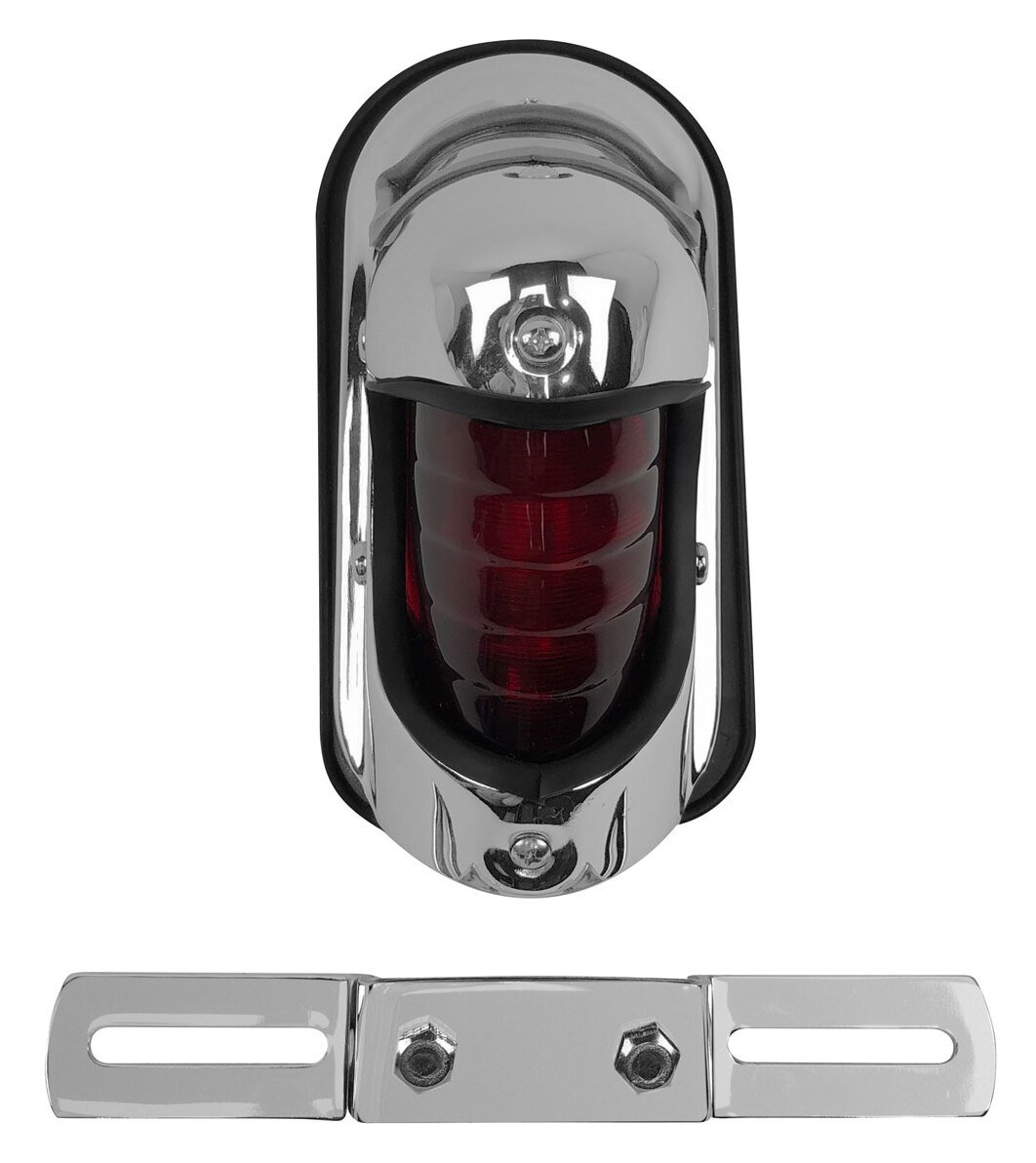 Milwaukee Twins Complete Beehive Taillight For Harley Vintage