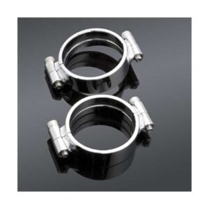 J&P Cycles Heavy Duty Intake Clamps For Harley FL FX XL 1955-1977