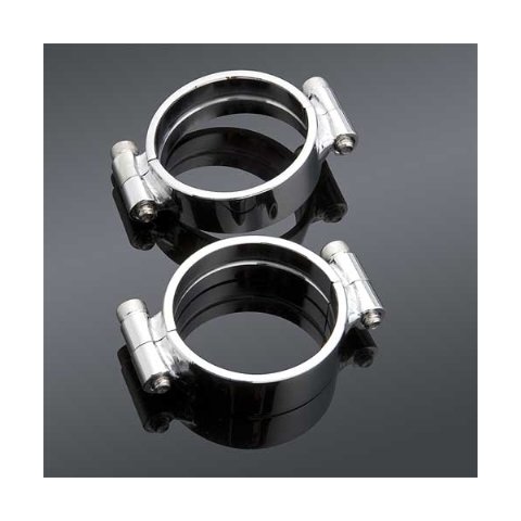 J&P Cycles Heavy Duty Intake Clamps For Harley FL FX XL 1955-1977