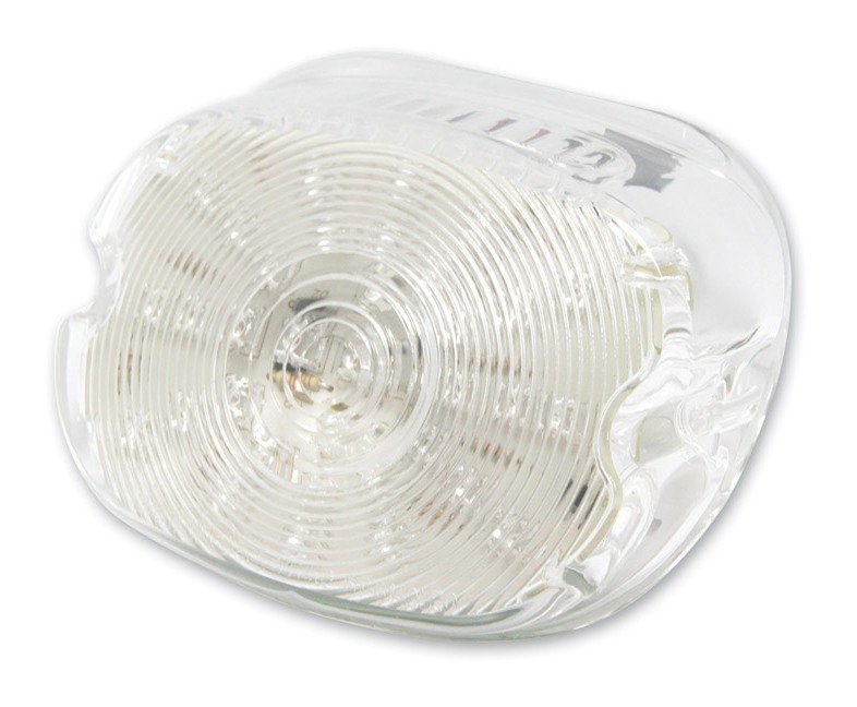 Milwaukee Twins LED Laydown Taillight With Lens For Harley FXR / XL / FL 1989-1999 - Image 2