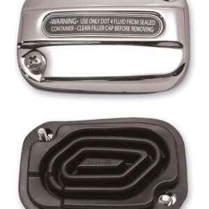 Milwaukee Twins OEM-Style Front Brake Master Cylinder Cover For Harley 2006-2025