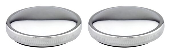 Milwaukee Twins Plain Gas Cap Set For Harley FL FX XL 1965-1982