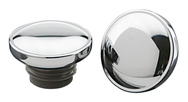 Milwaukee Twins Replacement Stock Style Gas Cap Set For Harley 1983-1995