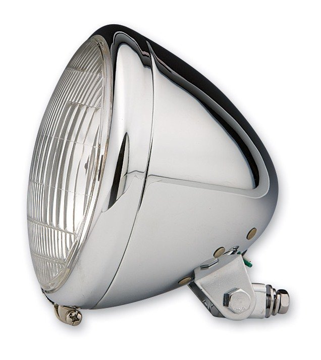 Milwaukee Twins Teardrop Headlight Assembly - Image 2