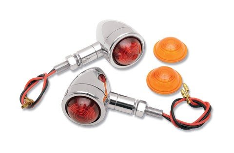 Milwaukee Twins Mini Bullet Turn Signals