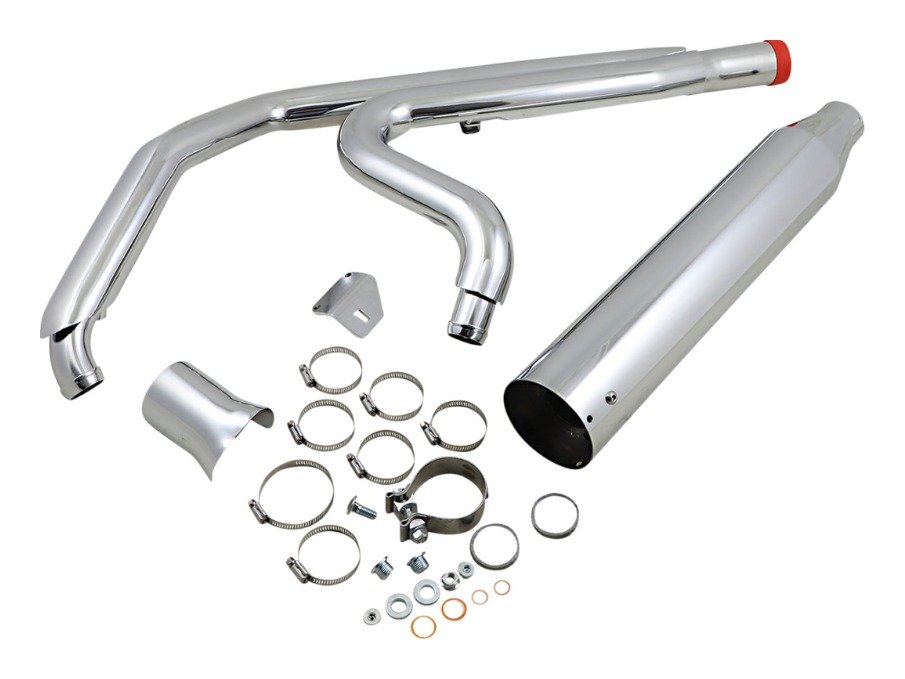 Khrome Werks Outlaw 2 into 1 Exhaust For Harley Touring 2017-2026 - Image 4