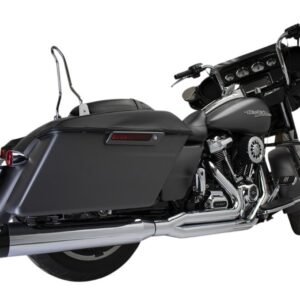 Khrome Werks Outlaw 2 into 1 Exhaust For Harley Touring 2017-2026