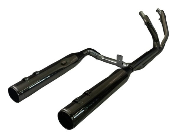 Khrome Werks 2-Into-2 Dominator Exhaust System With 4-1/2" Mufflers For Harley