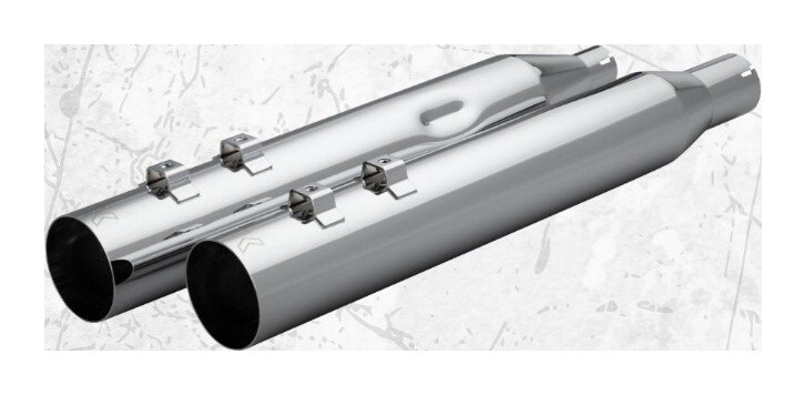 Khrome Werks 4" HP Plus Slip-On Mufflers For Harley Touring - Image 4