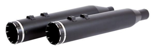 Khrome Werks HP Plus Tracer 4.5" Slip-On Mufflers For Harley Touring 2017-2026