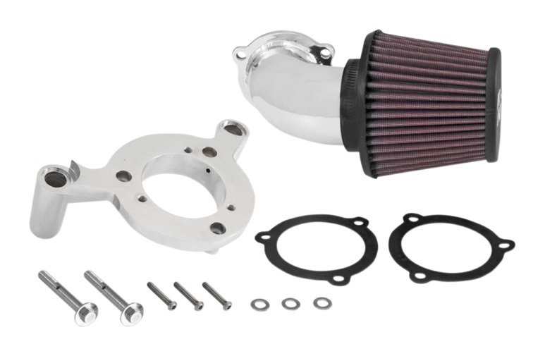 K&N High Flow Air Charger Short Intake Kit For Harley Touring 2008-2016 - Image 6